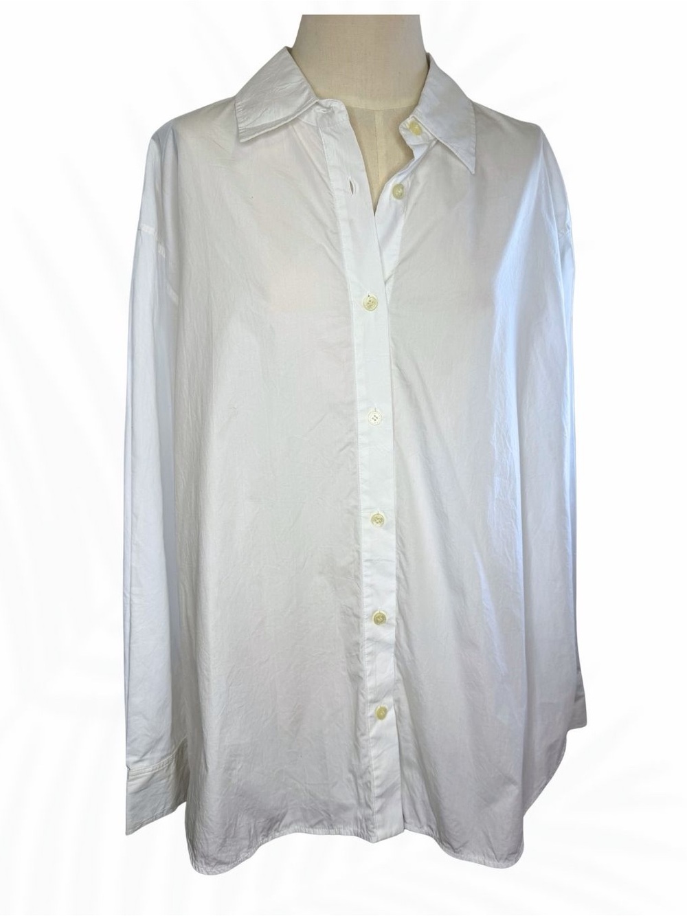 Coach White Men's Casual Button-Down Shirt